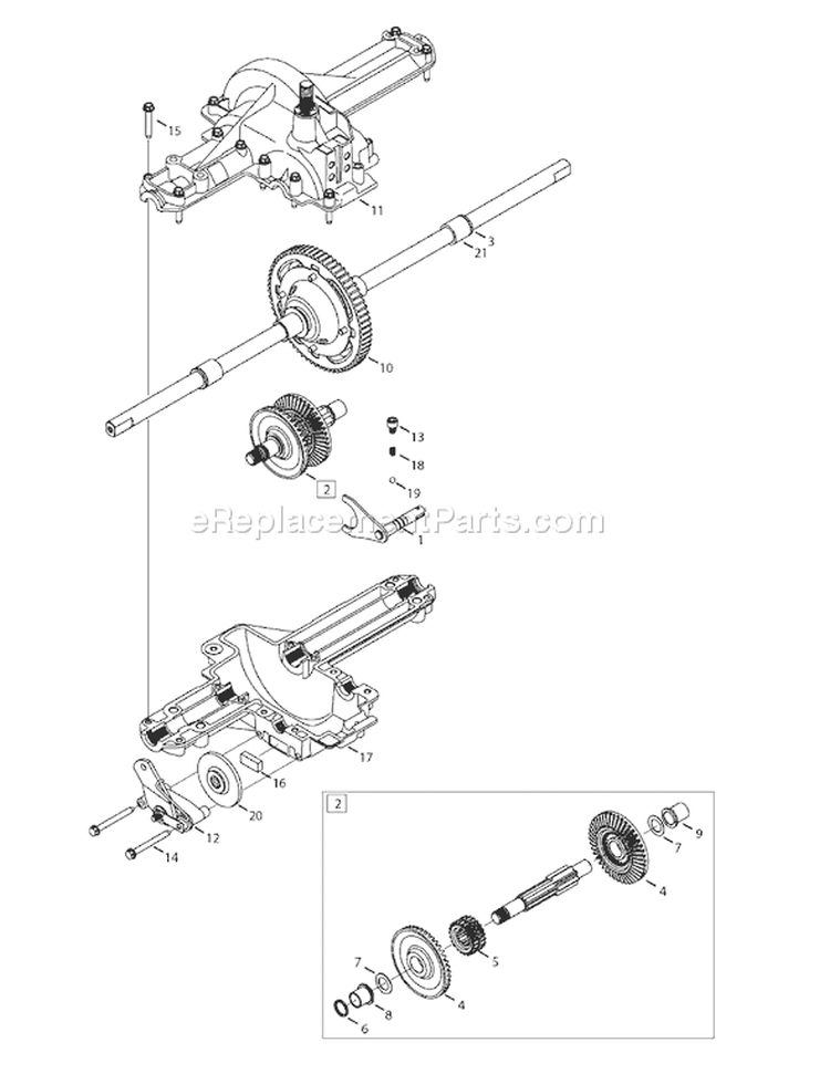 Page I Diagram and Parts List for 13AN772G055 2009 Yard Man Lawn Tractor